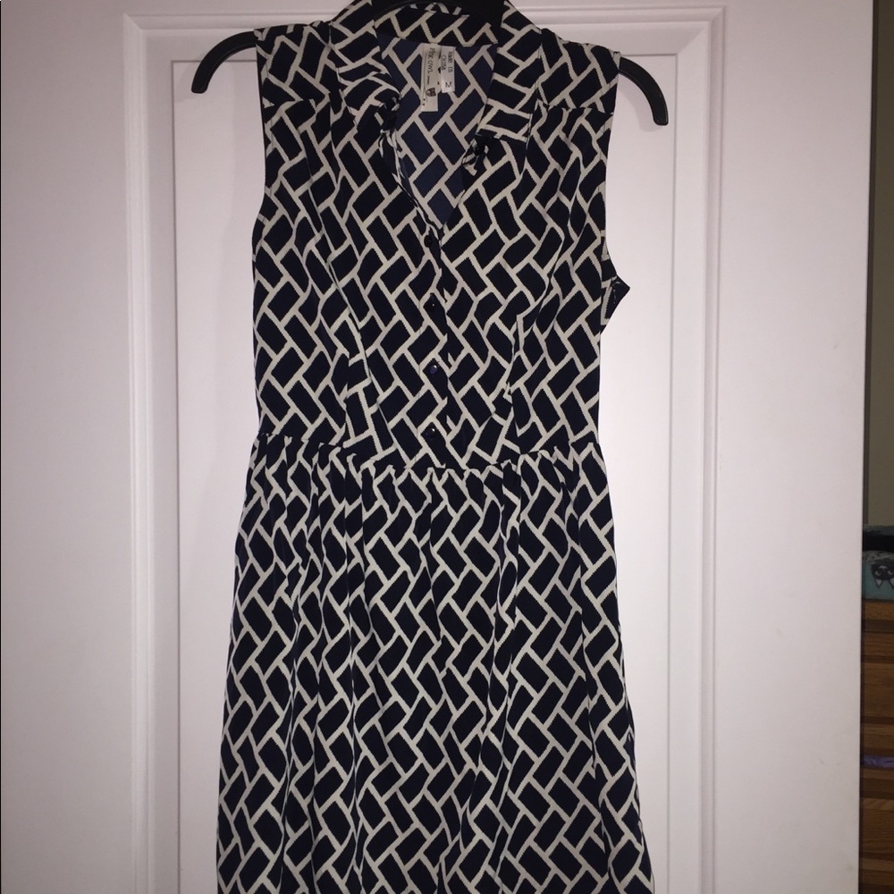 Pink Owl navy dress